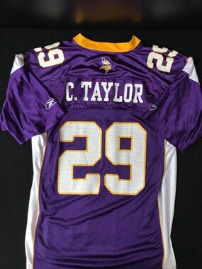 Chester Taylor — Minnesota Vikings Reebok Jersey — Size Men’s Large
